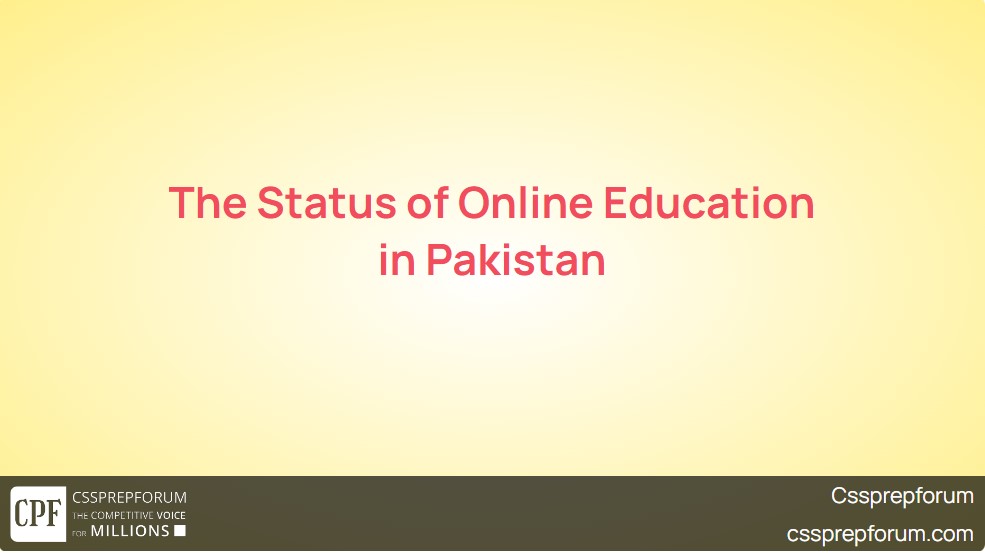 the-status-of-online-education-in-pakistan