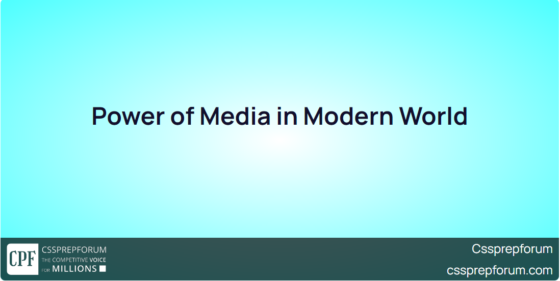 power-of-media-in-modern-world