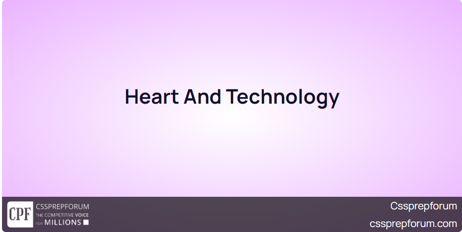 Heart And Technology