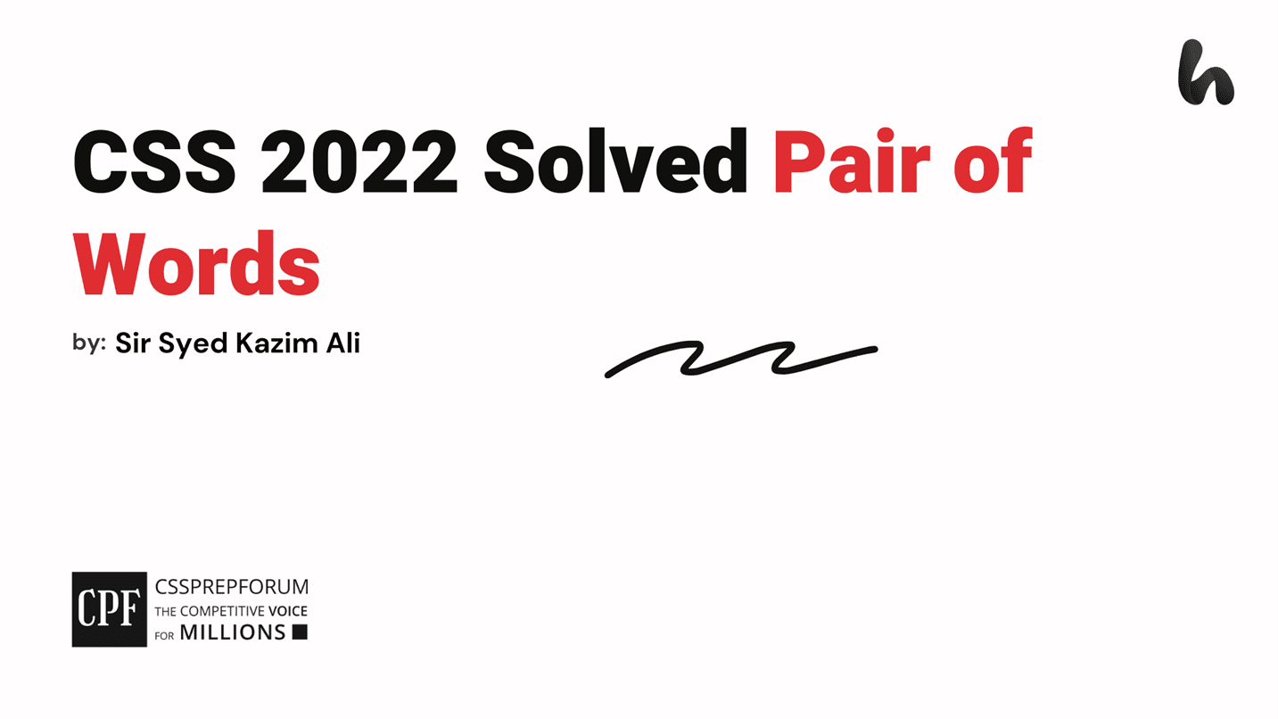 Css-2022-Solved-pair-of-words