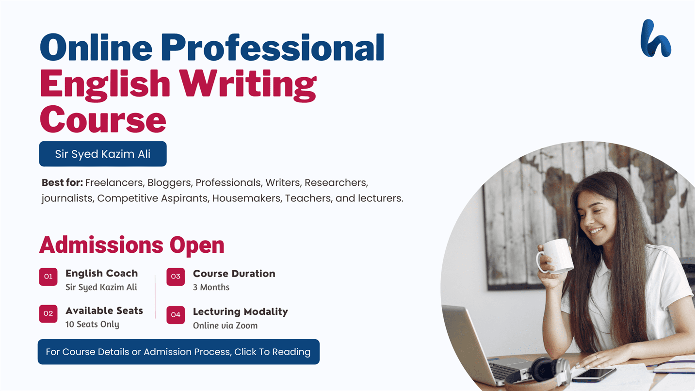 Professional english writing course