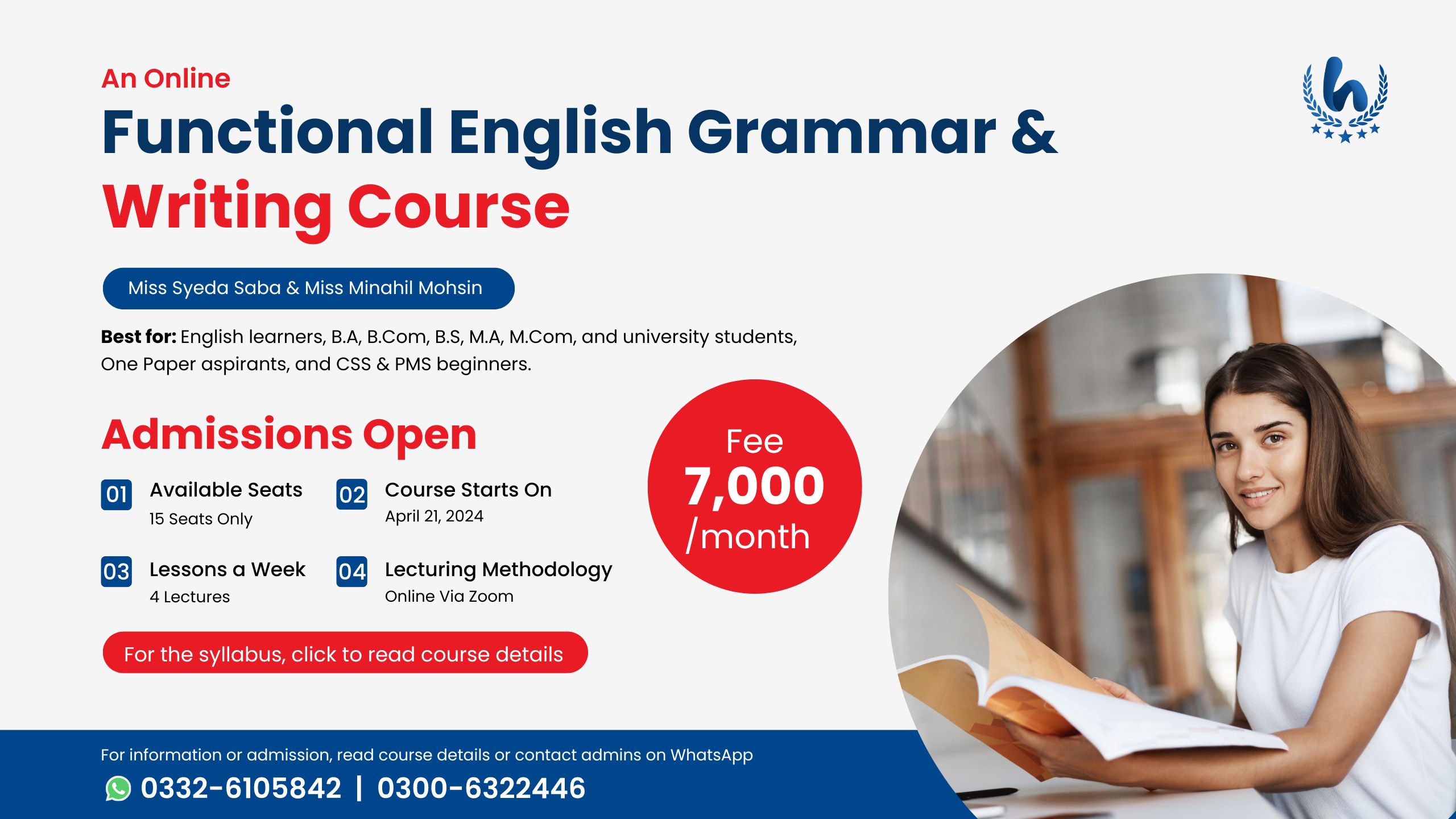 Functional English Grammar and Writing Course
