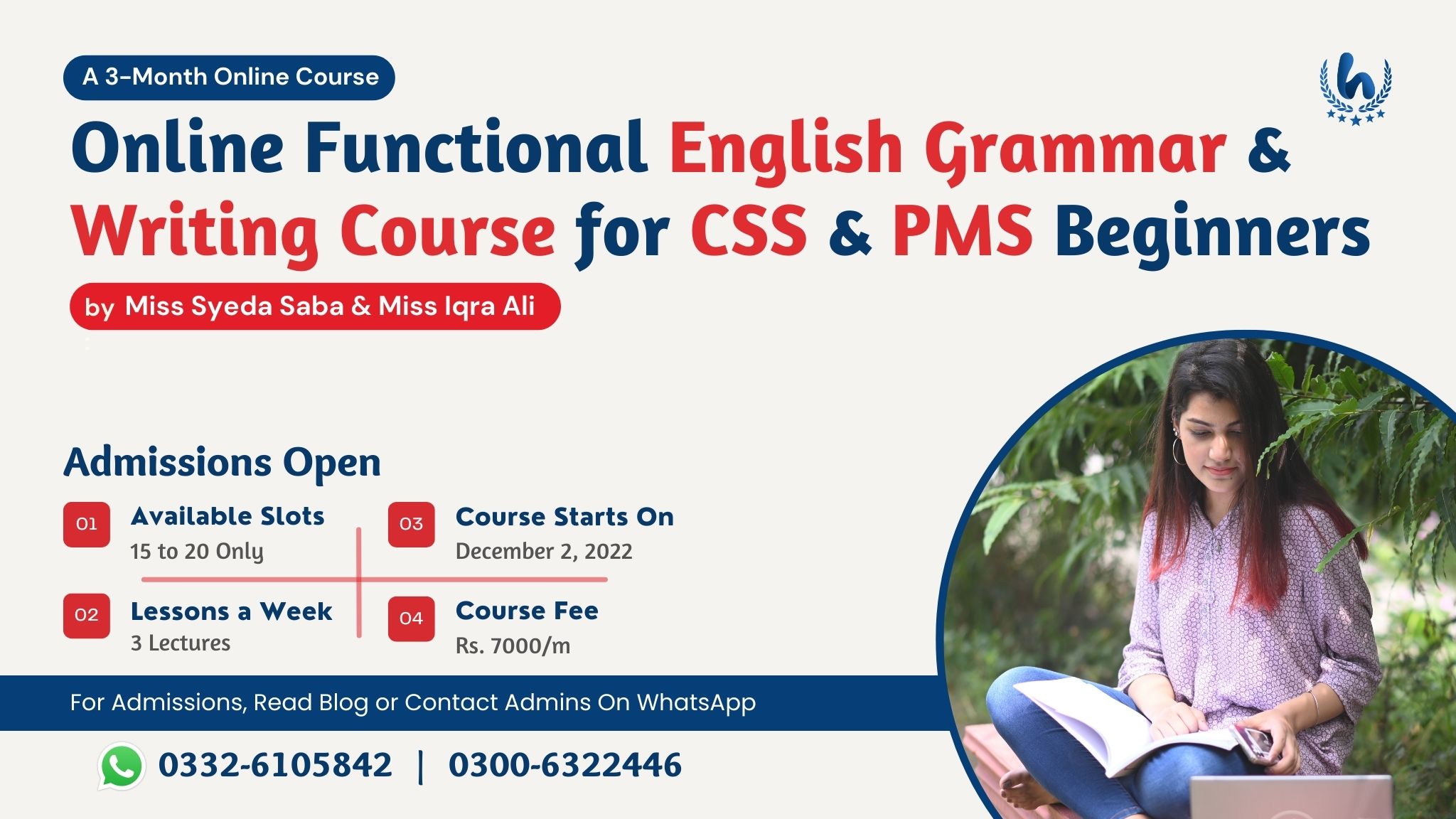 Online Functional English Grammar & Writing Course for CSS & PMS Beginners