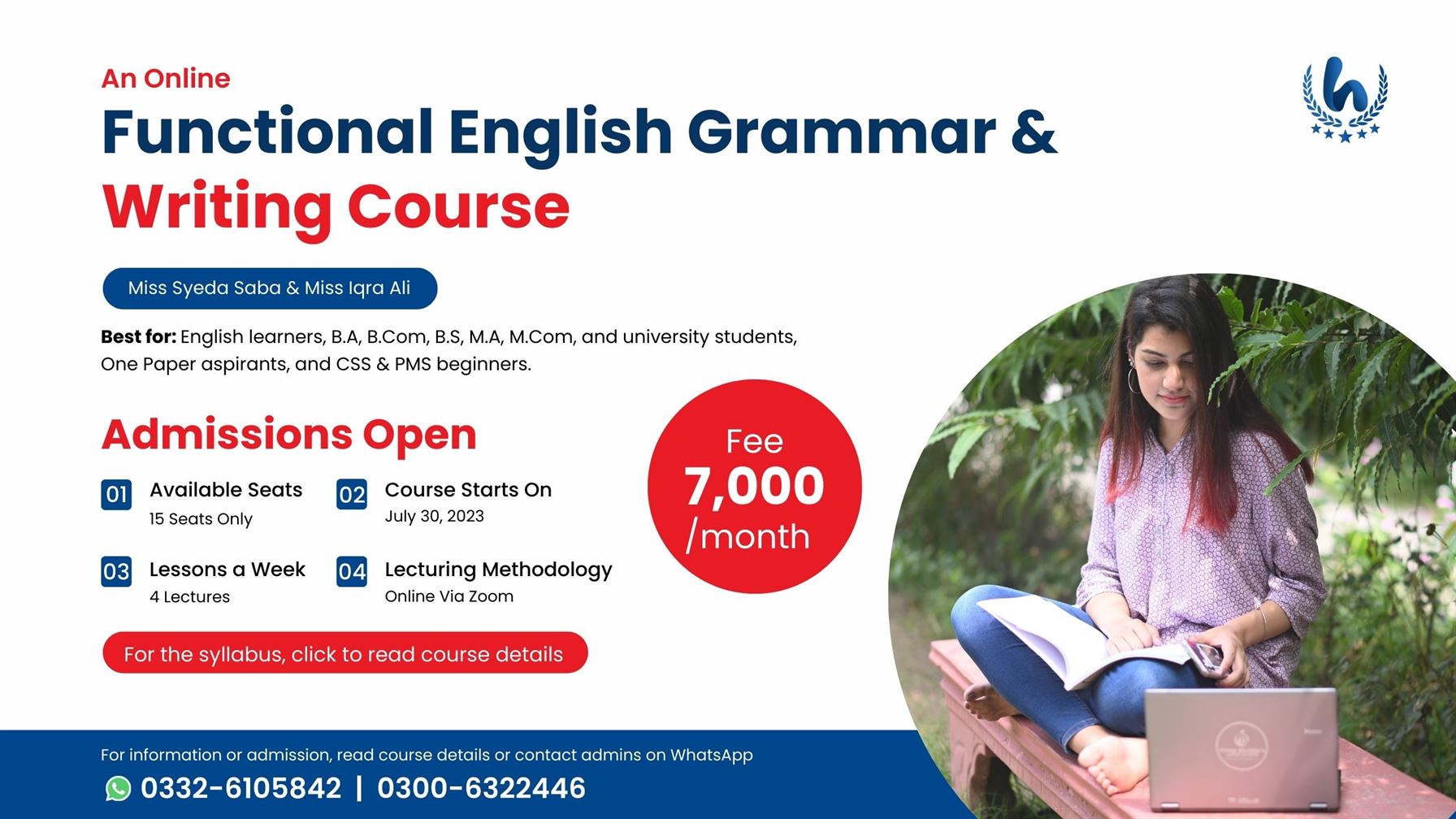 Online Functional English Grammar and Writing Course