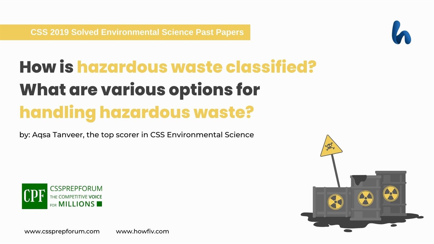 How-hazardous-waste-classified.-what-are-various-options-for-handling-waste