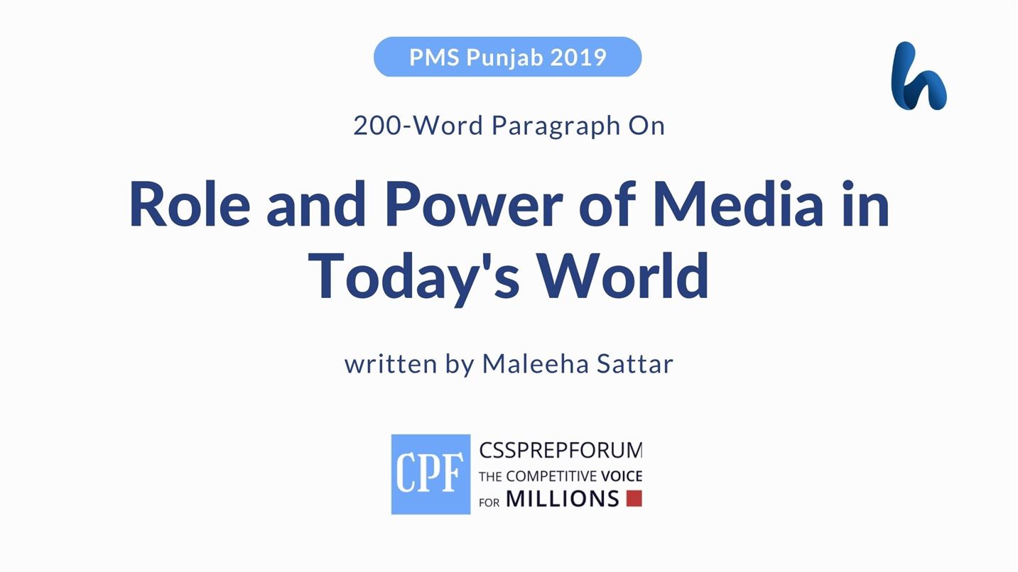 Role-and-Power-of-Media-in-Todays-World