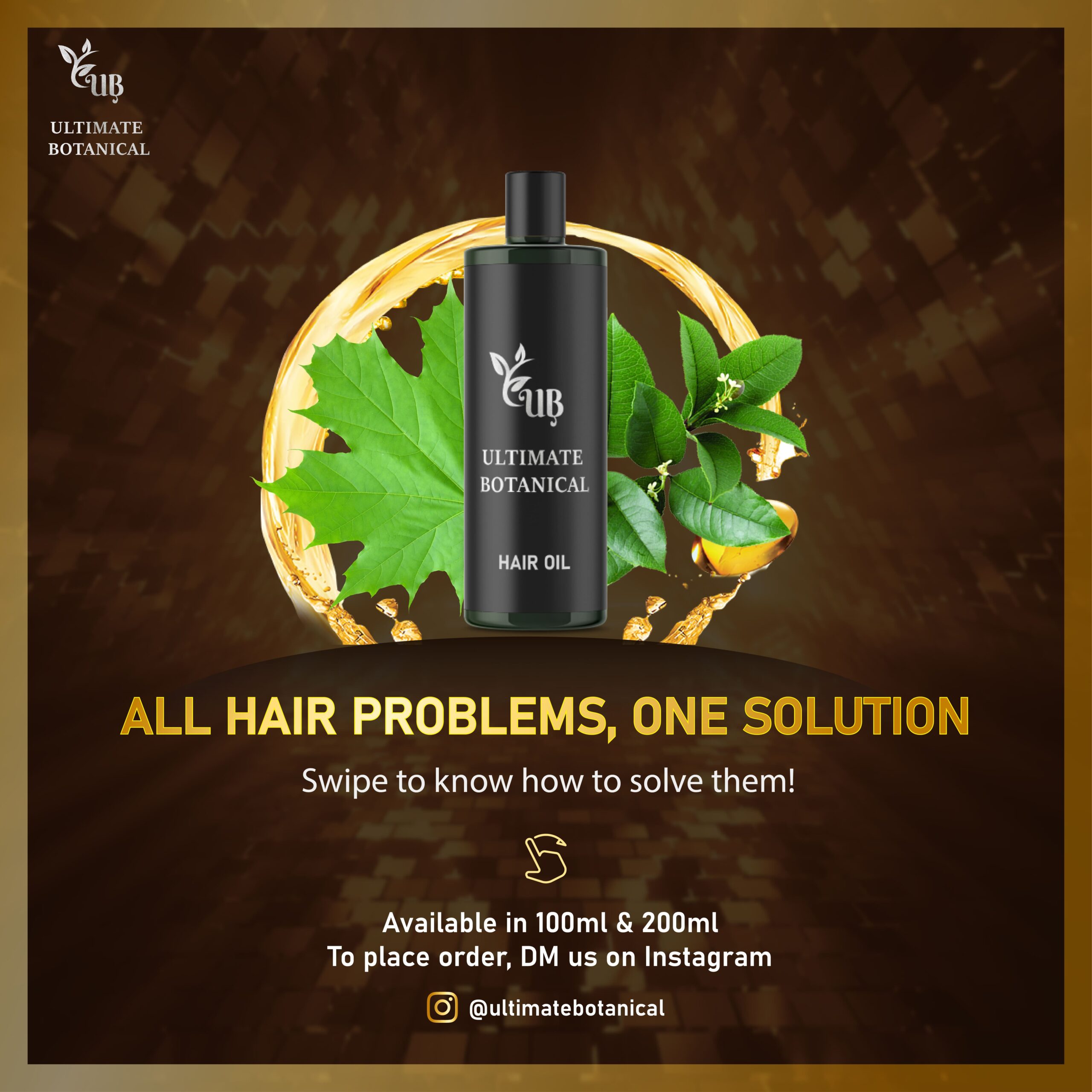UB Hair Oil, Pakistan's best Hair Oil for Hair Problems