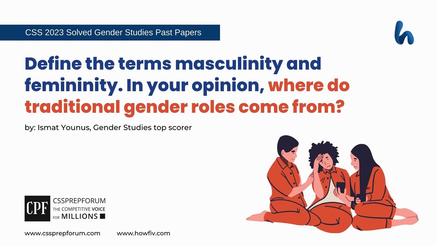 Define-the-terms-masculinity-and-femininity.-In-your-opinion-where-do-traditional-gender-roles-come-from