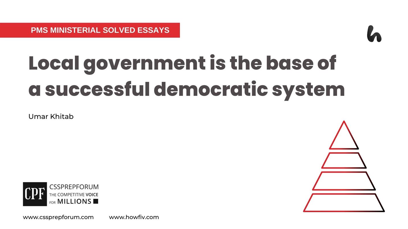 local-government-is-the-basis-of-a-successful-democratic-system