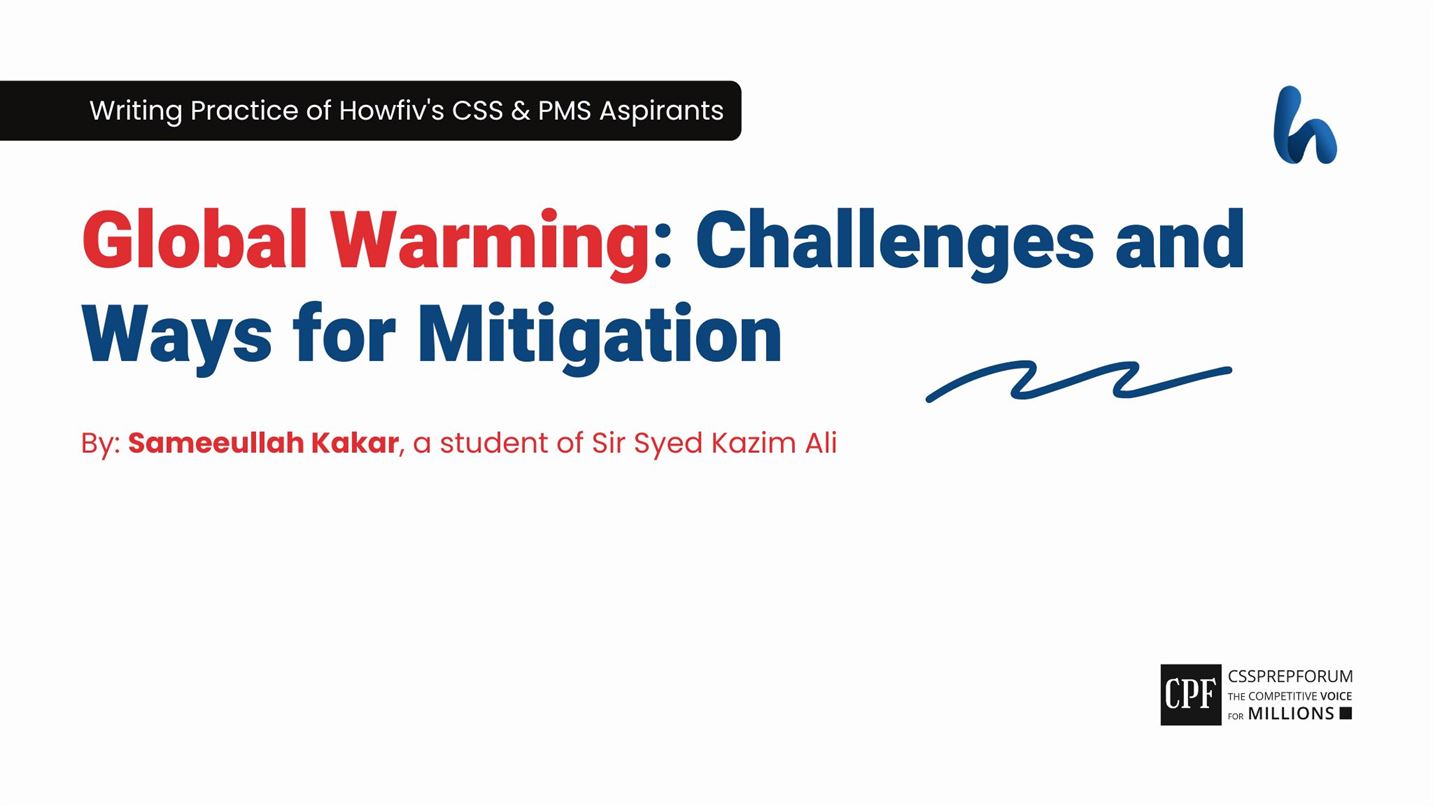 Global-Warming-Challenges-and-Ways-for-Mitigation