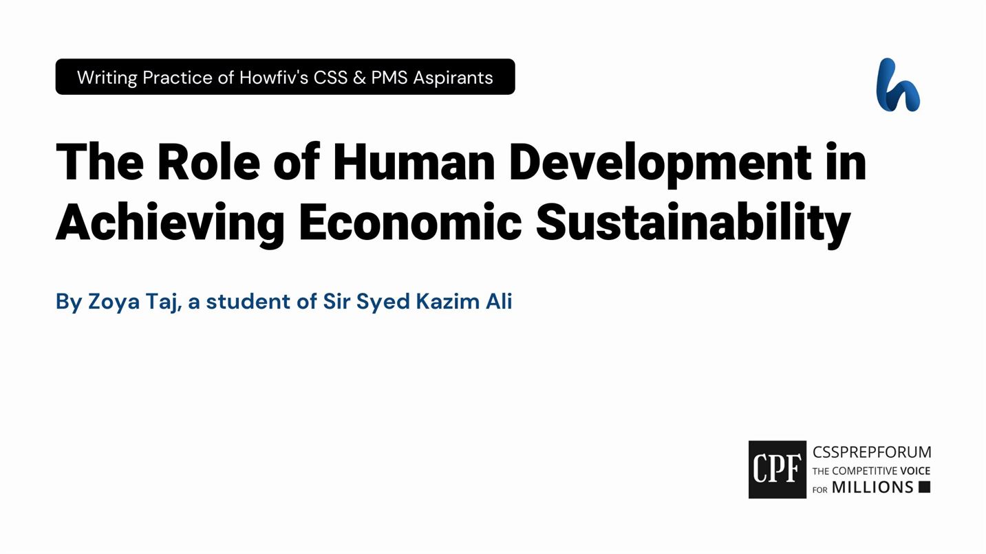 The-Role-of-Human-Development-in-Achieving-Economic-Sustainability