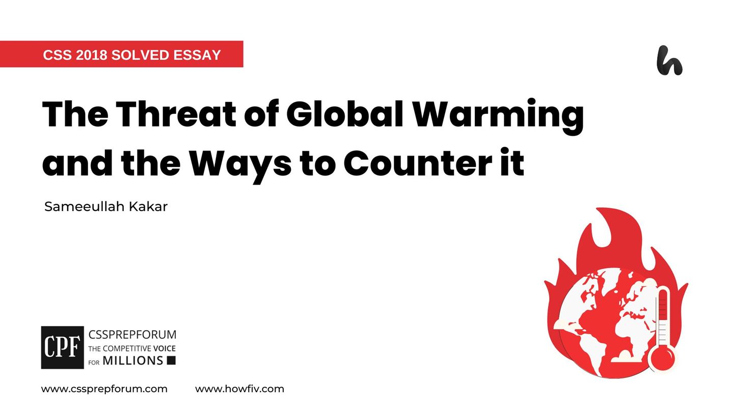 The-Threat-of-Global-Warming-and-the-Ways-to-Counter-it
