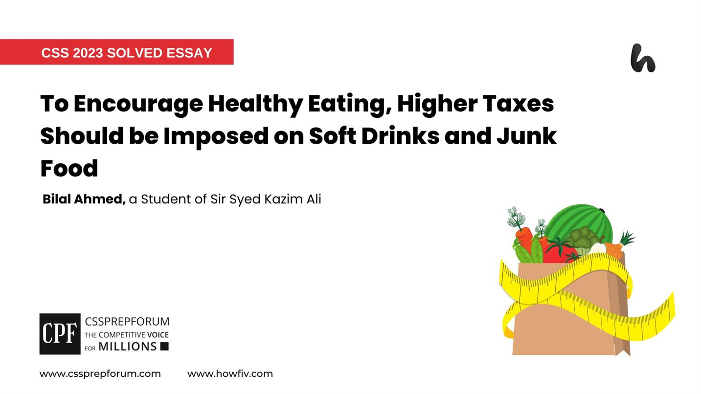 To-Encourage-Healthy-Eating-Higher-Taxes-Should-be-Imposed-on-Soft-Drinks-and-Junk-Food