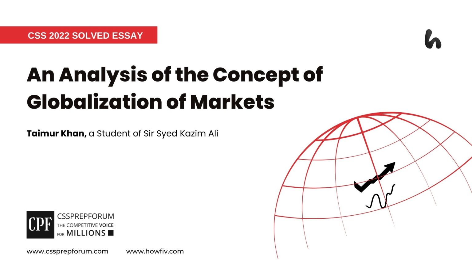 globalization of markets css essay