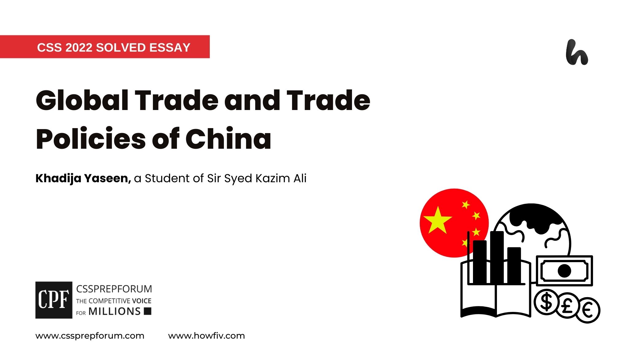Global Trade and Trade Policies of China