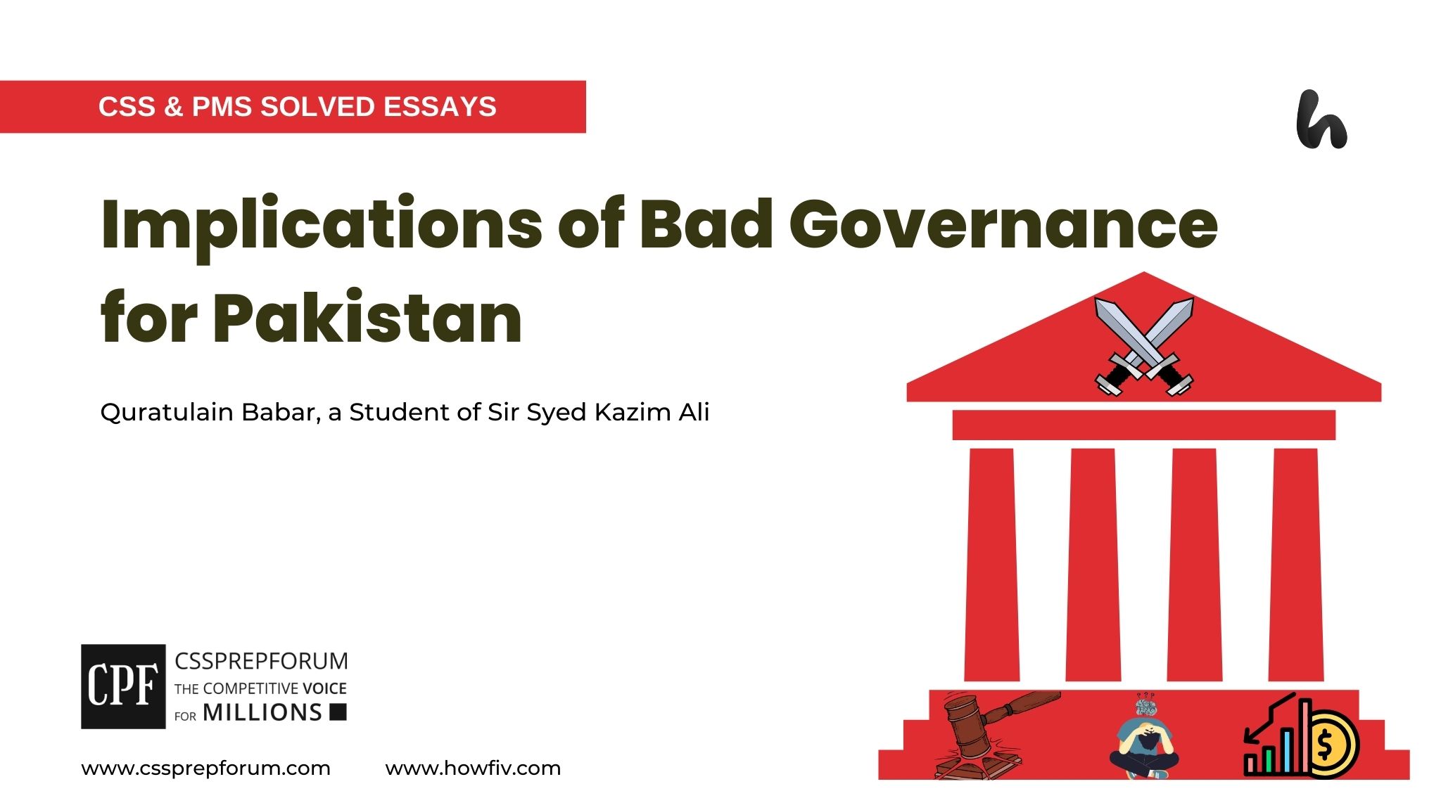Implications of Bad Governance for Pakistan