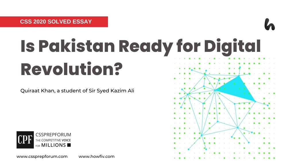 Is Pakistan Ready for Digital Revolution?