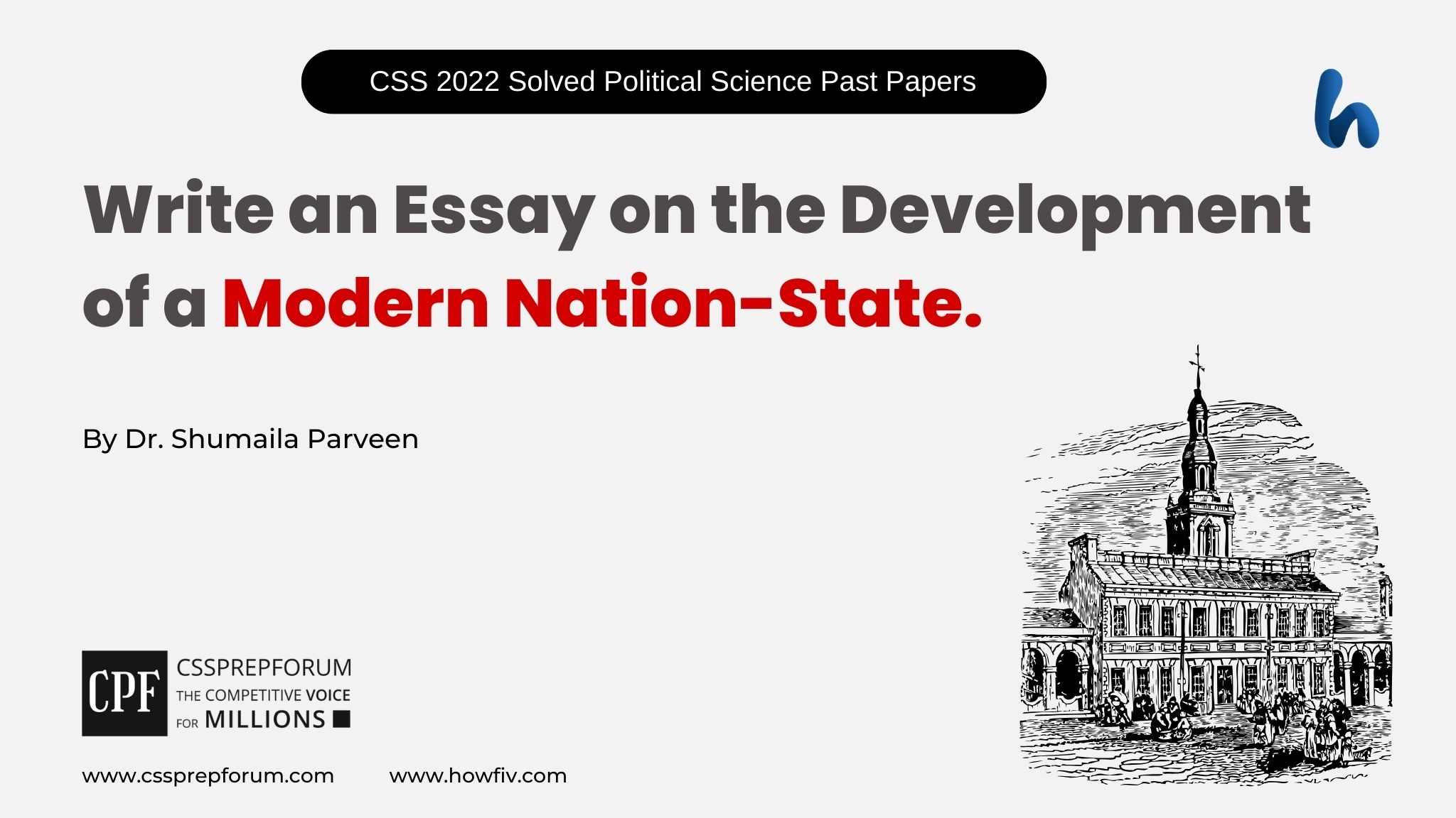 The Development of a Modern Nation-State by Dr. Shumaila Parveen