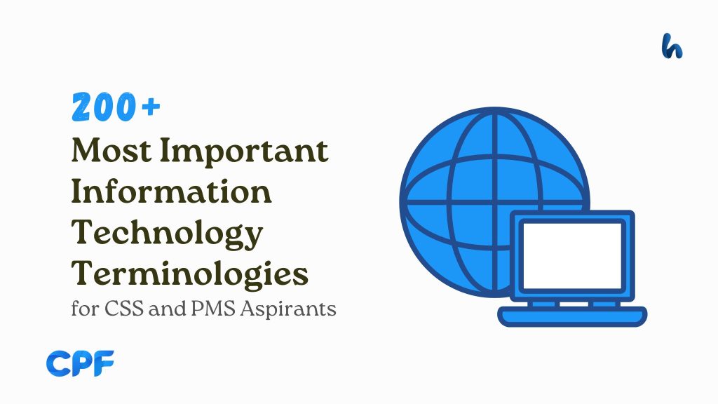 Important Information Technology Terminologies