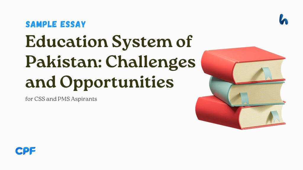 Sample Essay: Education System of Pakistan