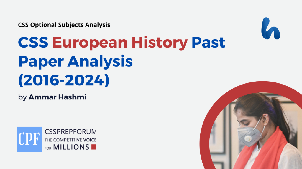 CSS European History Past Paper Analysis (2016-2024)