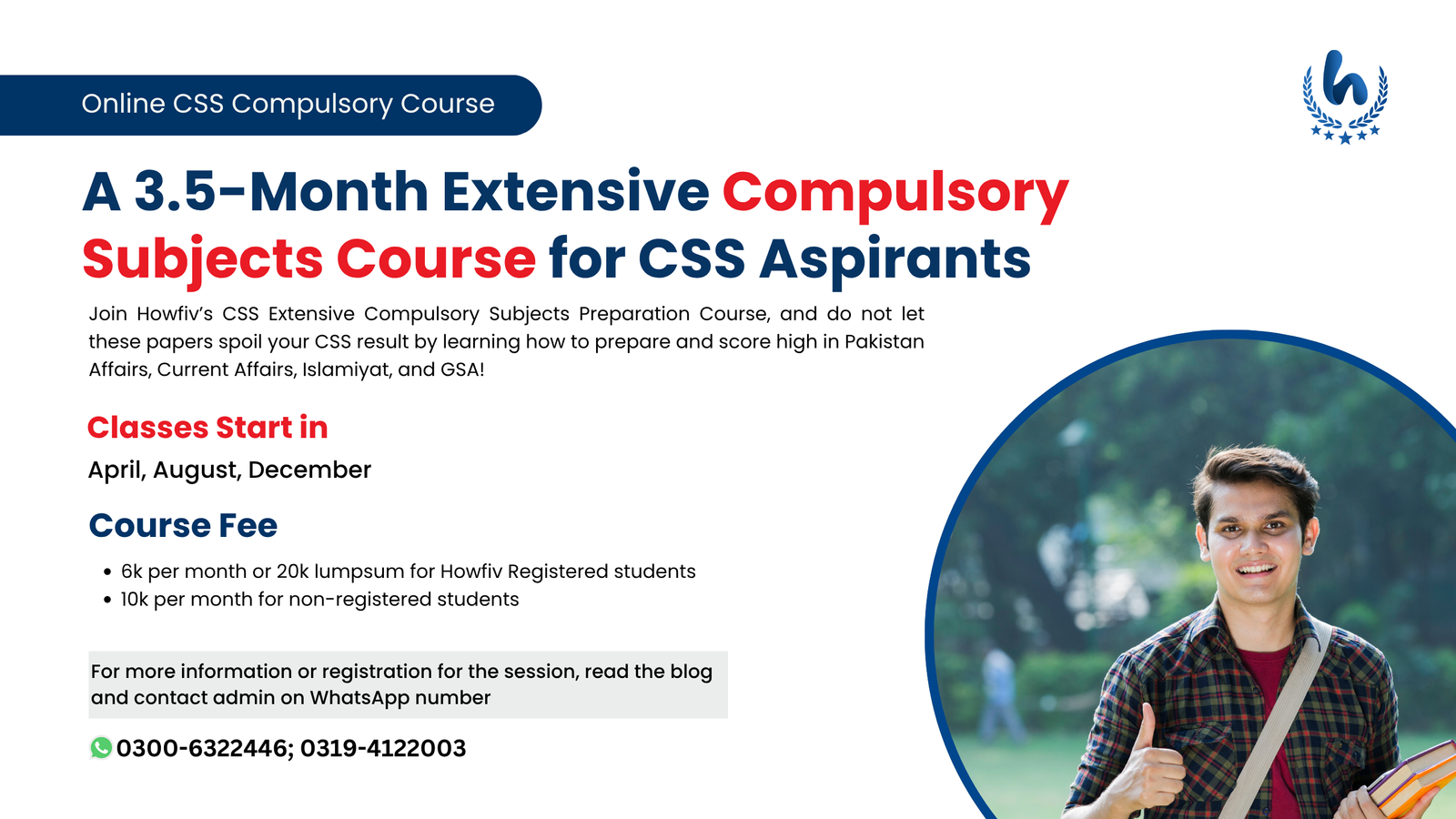 Extensive Compulsory Course for CSS 2027 aspirants