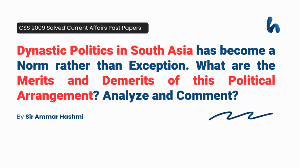 Merits and Demerits of Political Arrangement by Sir Ammar Hashmi