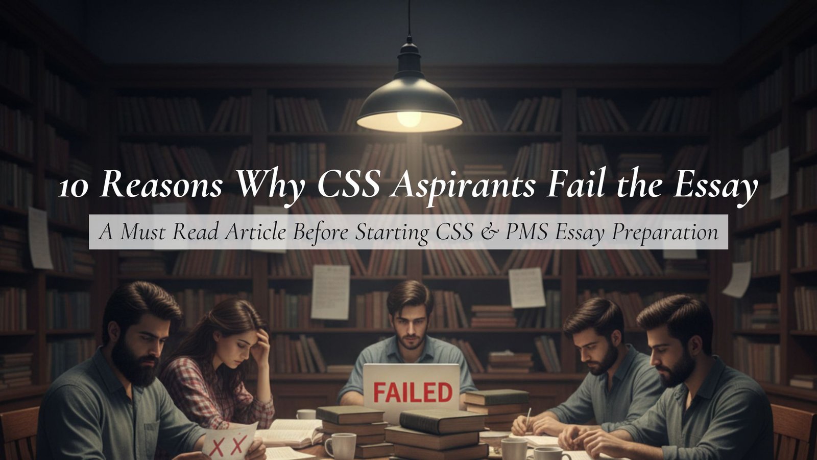 Reasons Why CSS Aspirants Fail the Essay