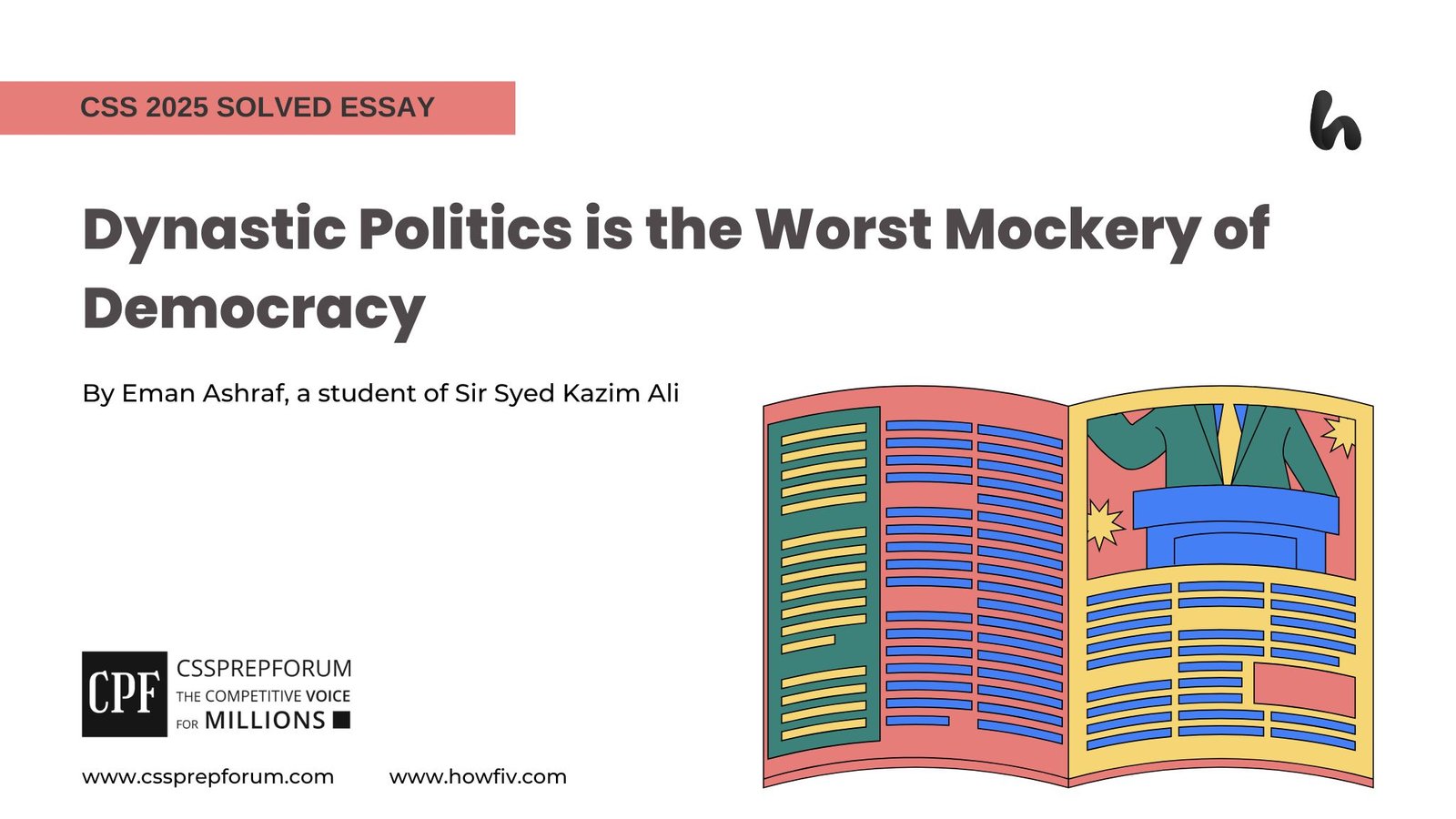 Dynastic Politics is the Worst Mockery of Democracy by Eman Ashraf