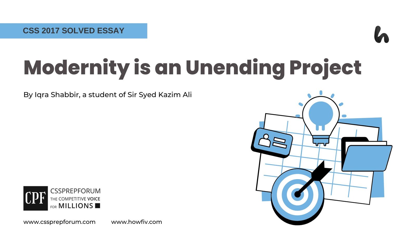 Modernity is an Unending Project by Iqra Shabbir