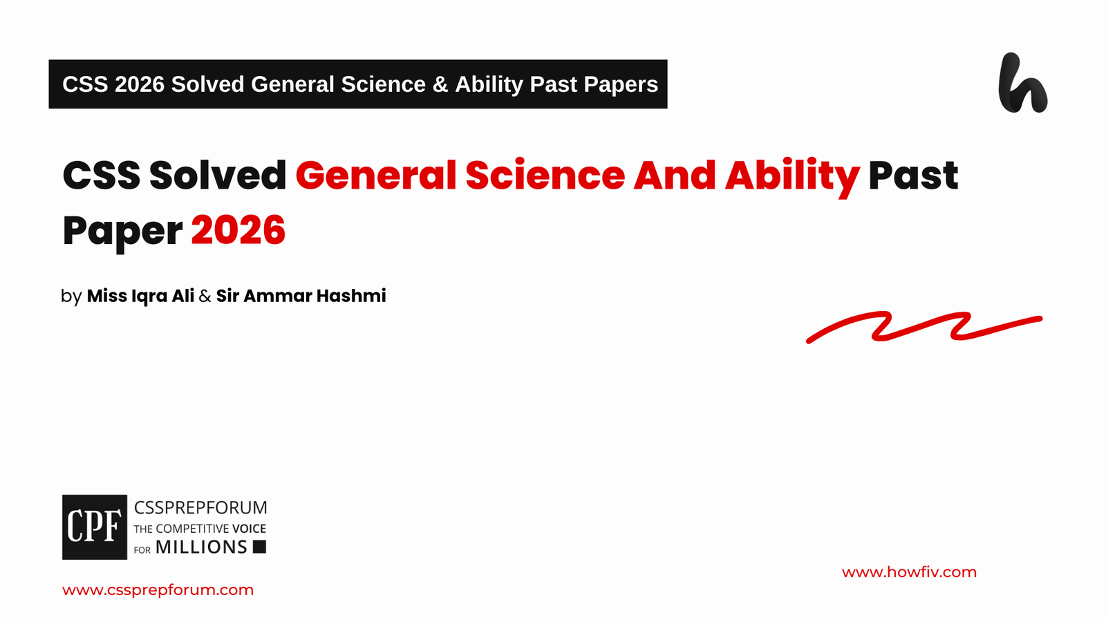 CSS Solved General Science And Ability Past Paper 2026