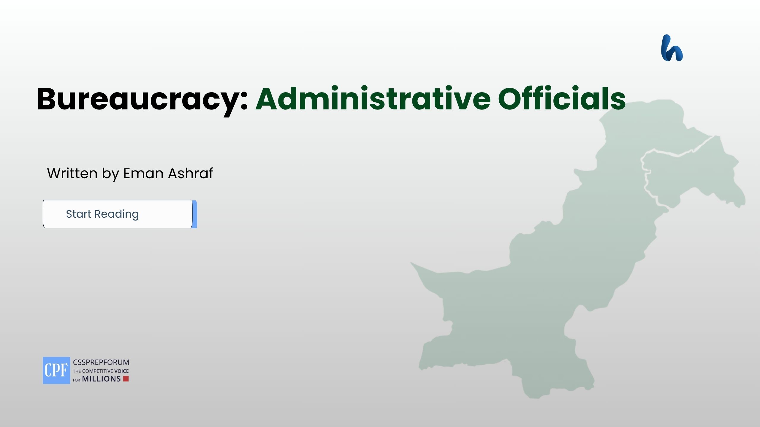 Bureaucracy: Administrative Officials