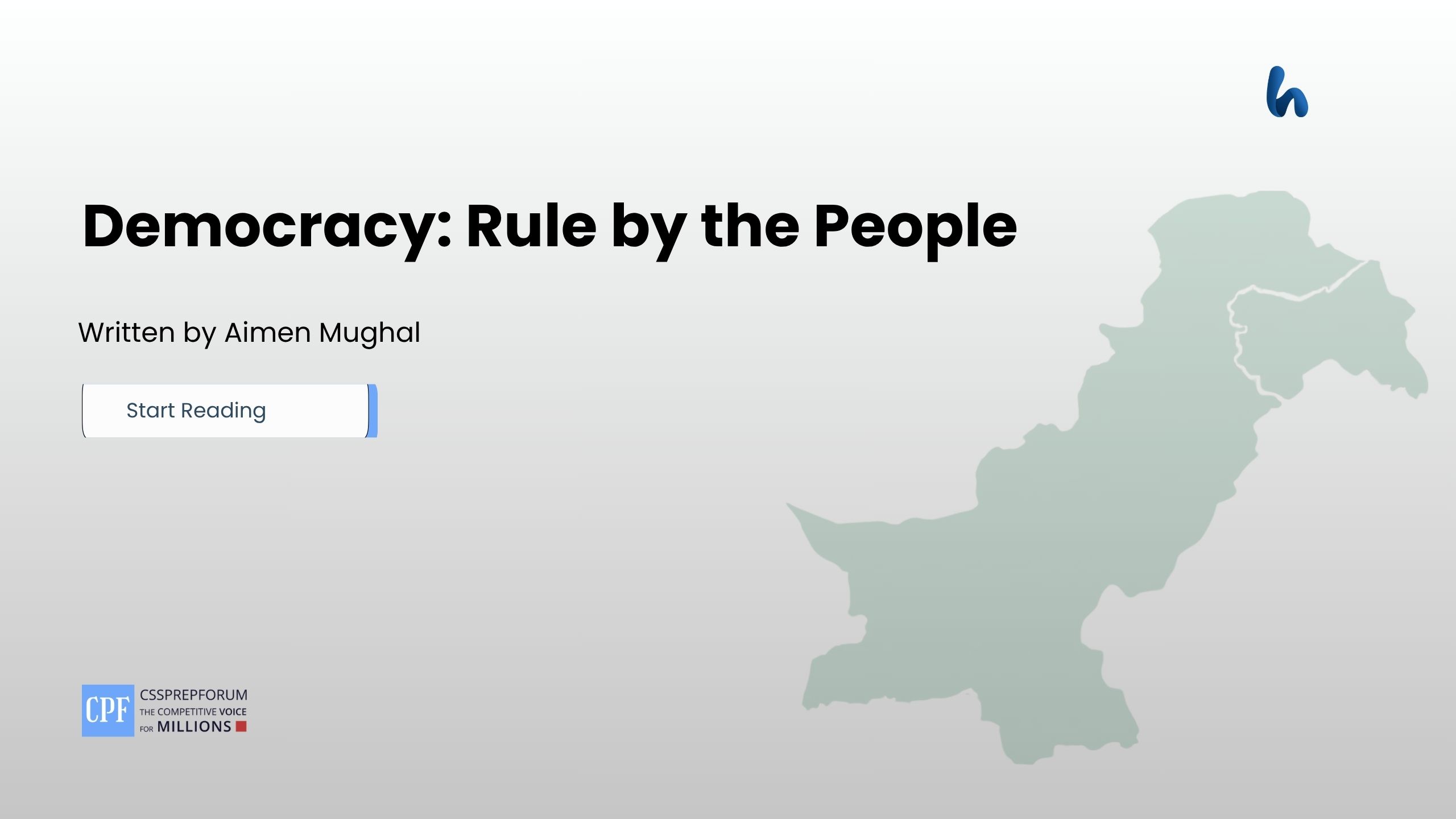 Democracy: Rule by the People