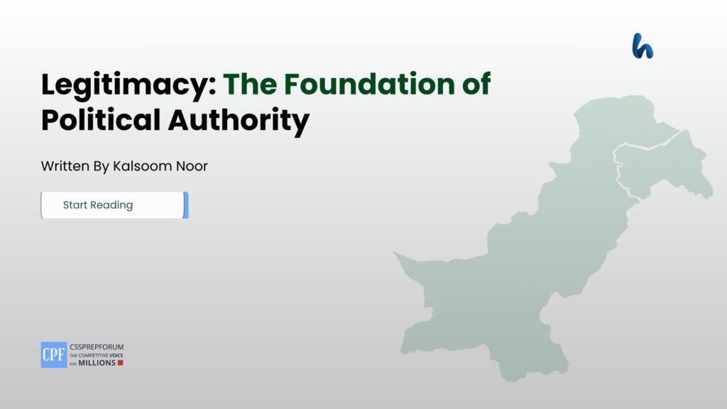 Legitimacy: The Foundation of Political Authority