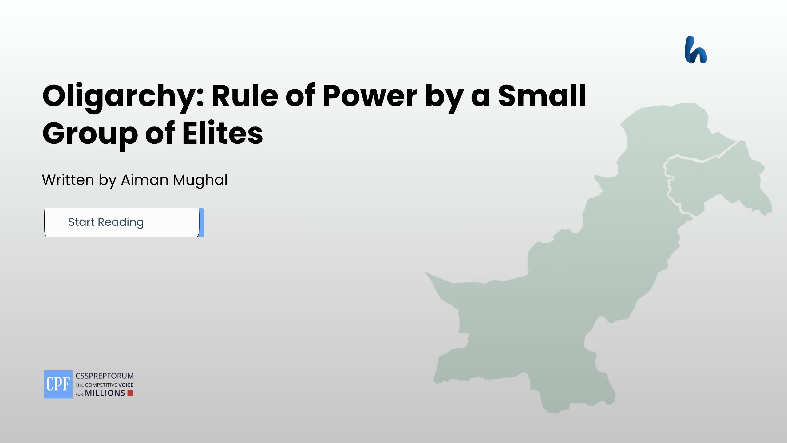 Oligarchy: Rule of Power by a Small Group of Elites