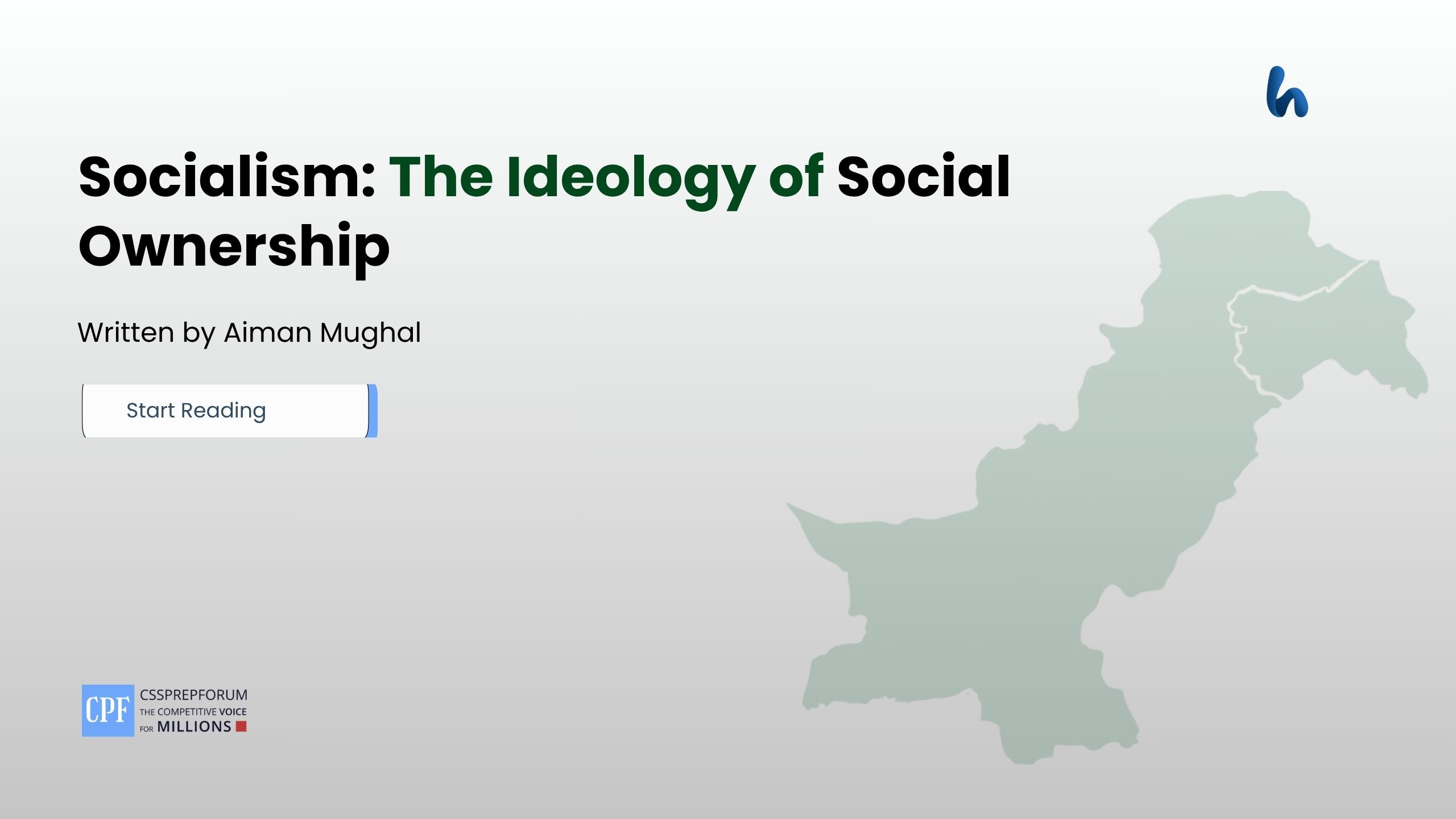 Socialism: The Ideology of Social Ownership