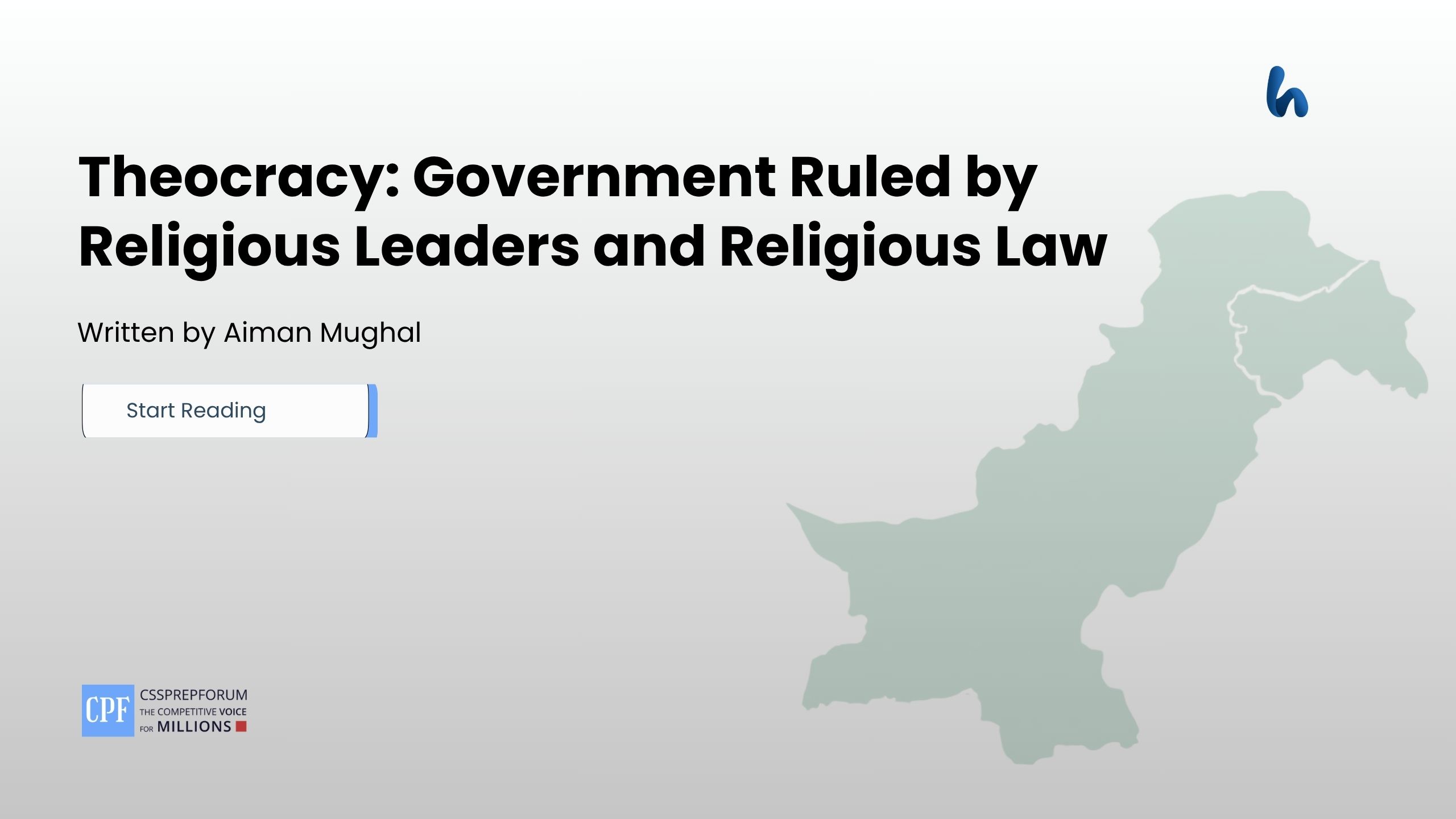 Theocracy: Government Ruled by Religious Leaders and Religious Law