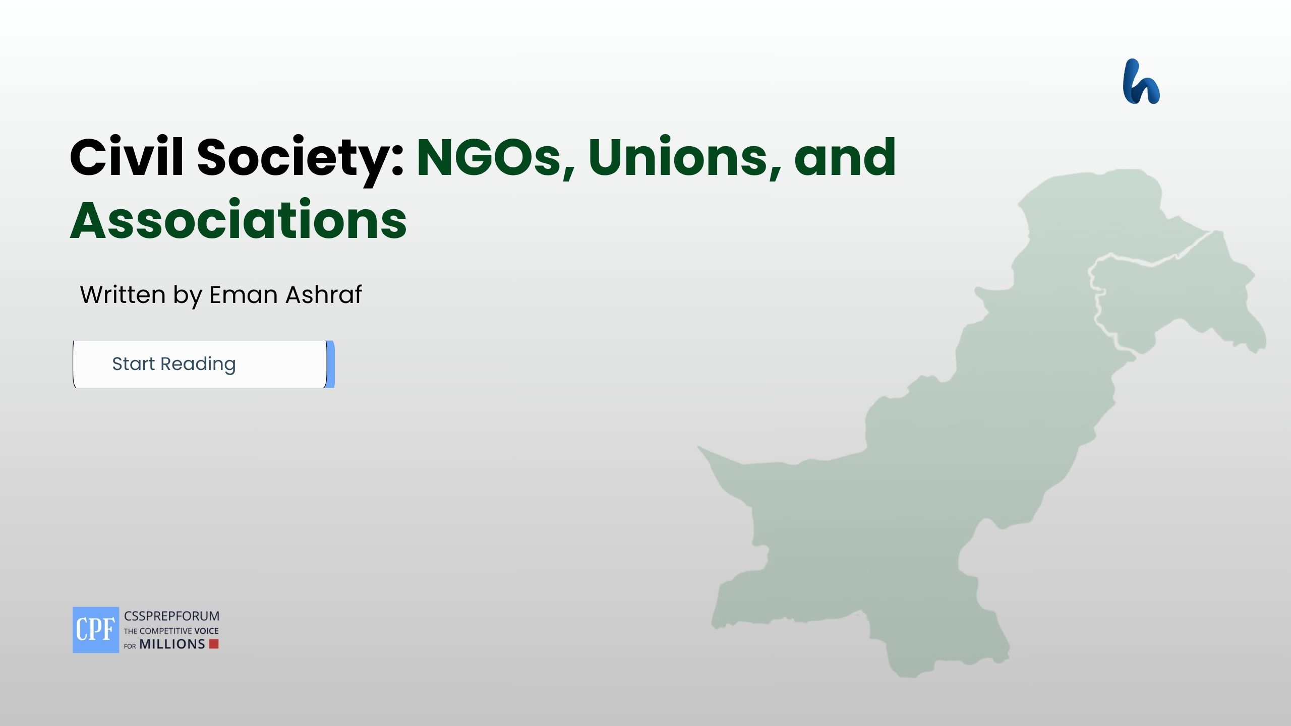 Civil Society: NGOs, Unions, and Associations