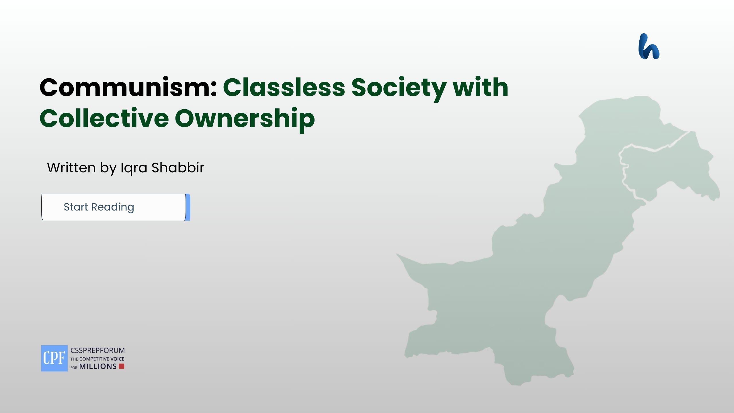 Communism: Classless Society with Collective Ownership