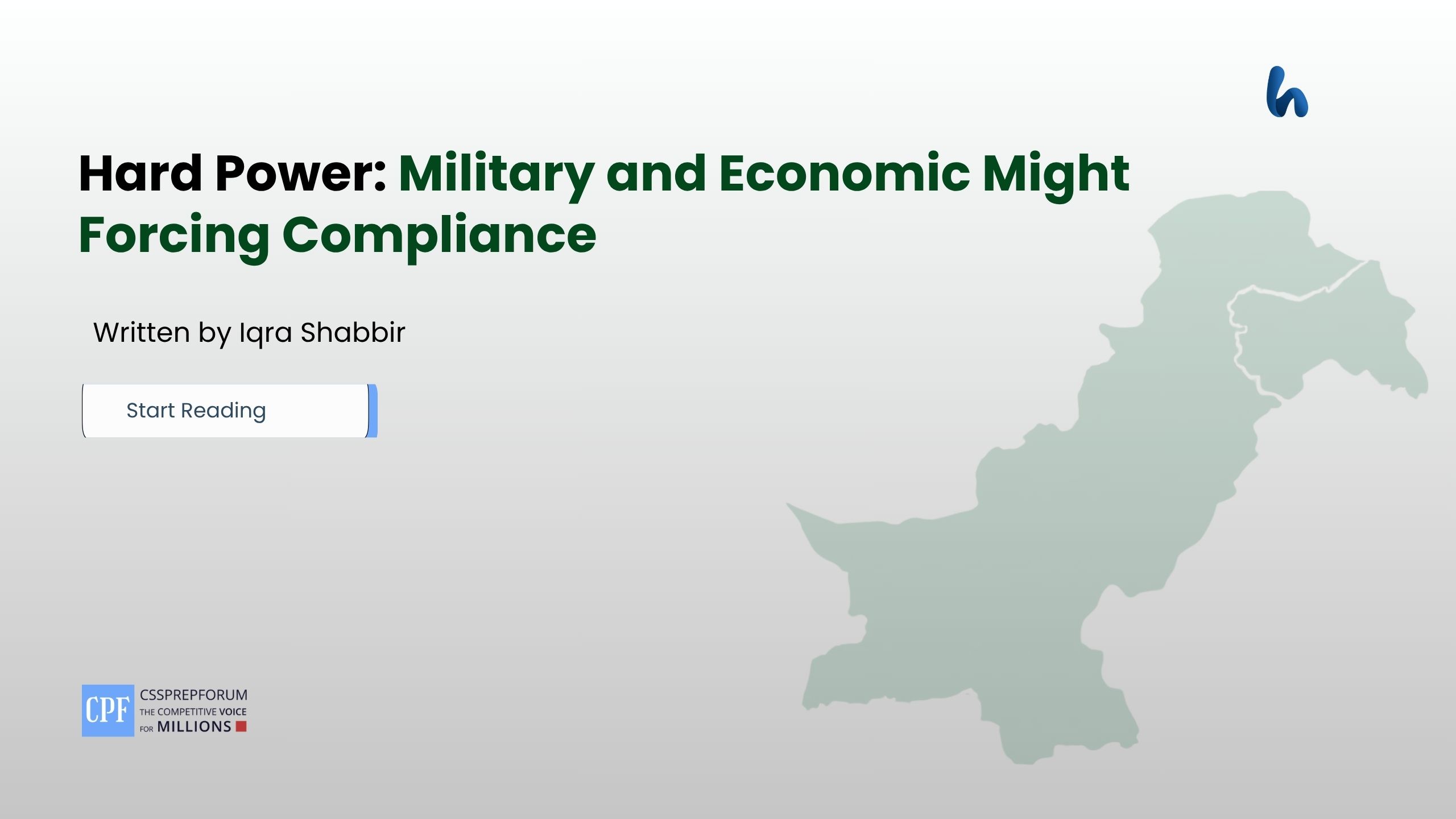 Hard Power: Military and Economic Might Forcing Compliance