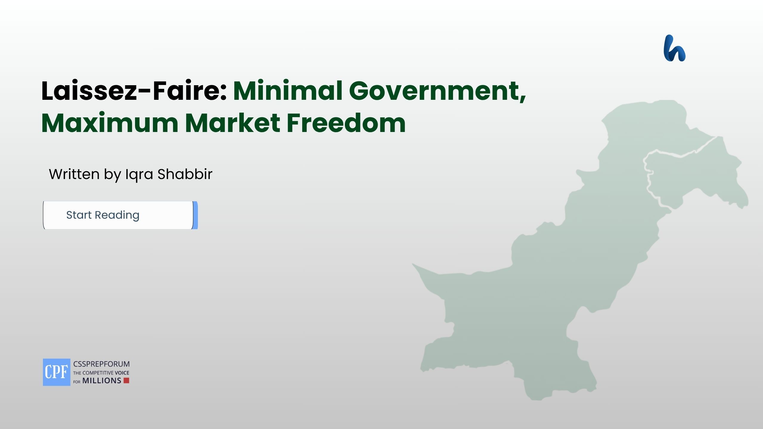 Laissez-Faire: Minimal Government, Maximum Market Freedom