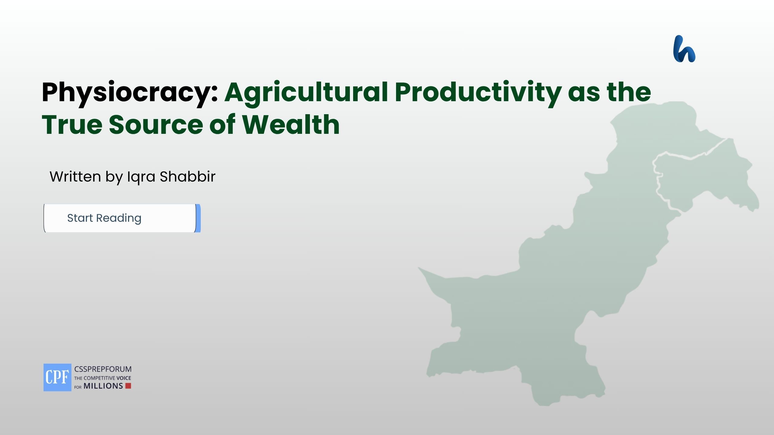 Physiocracy: Agricultural Productivity as the True Source of Wealth