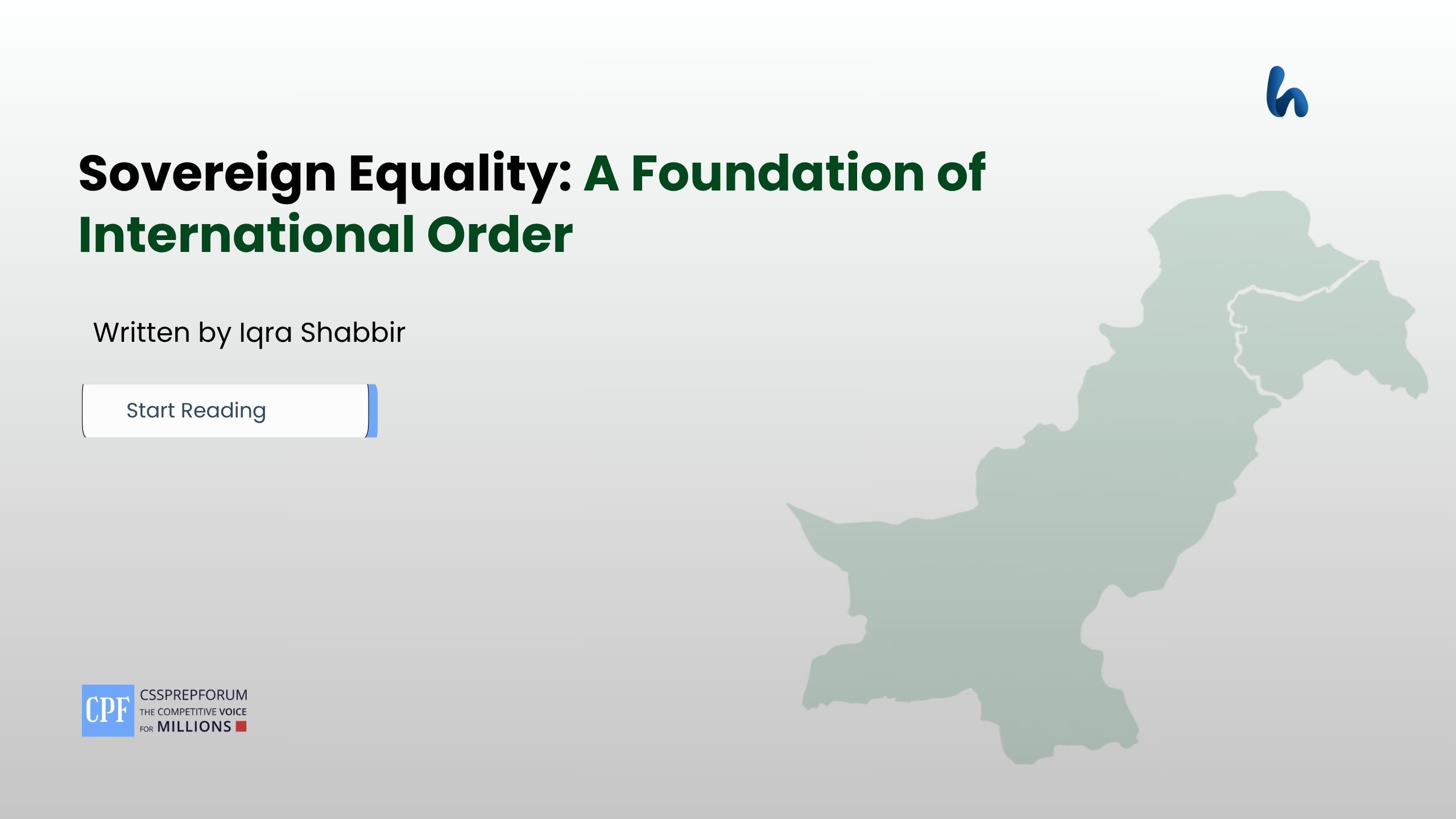 Sovereign Equality: A Foundation of International Order