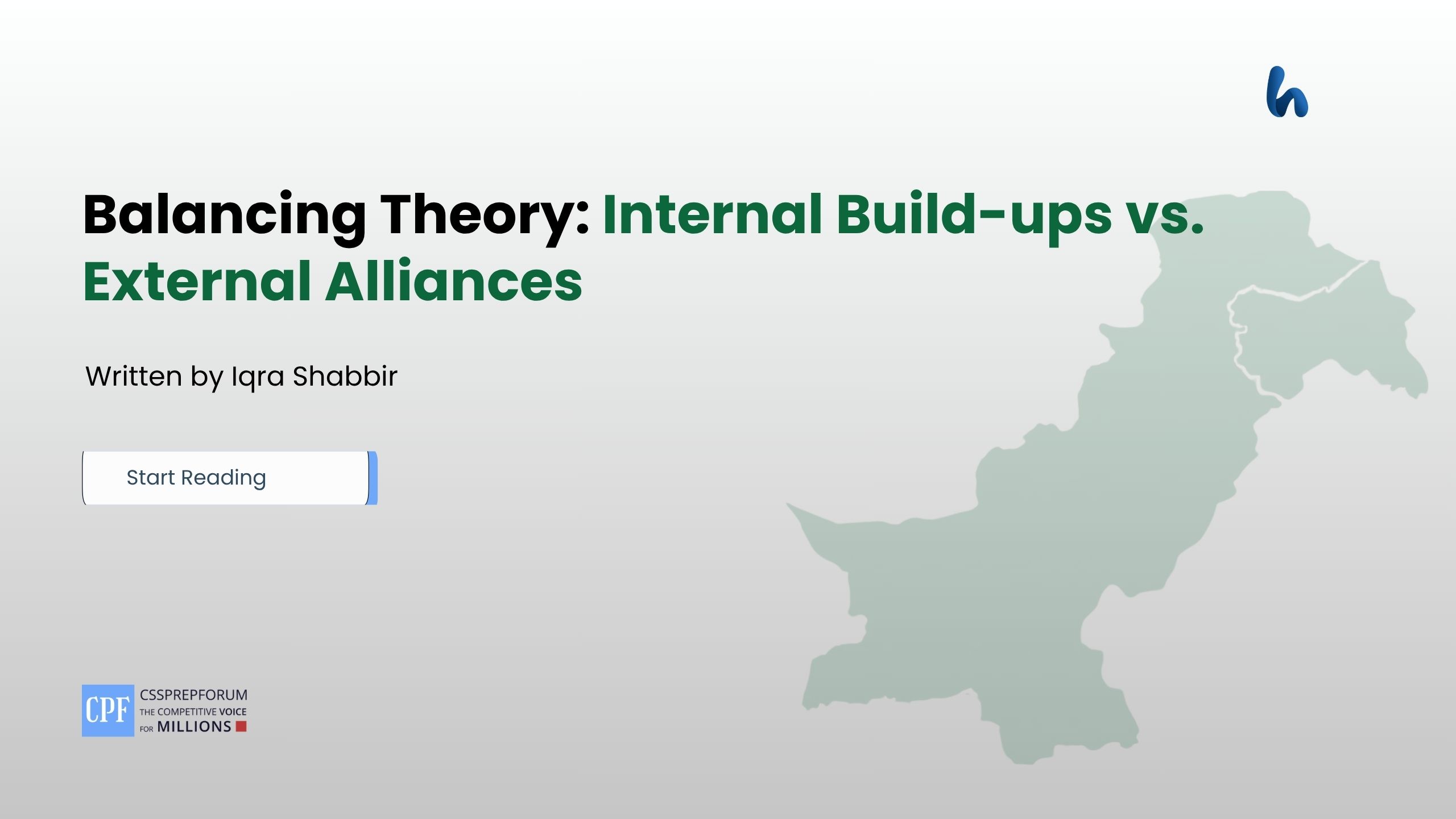 Balancing Theory: Internal Build-ups vs. External Alliances