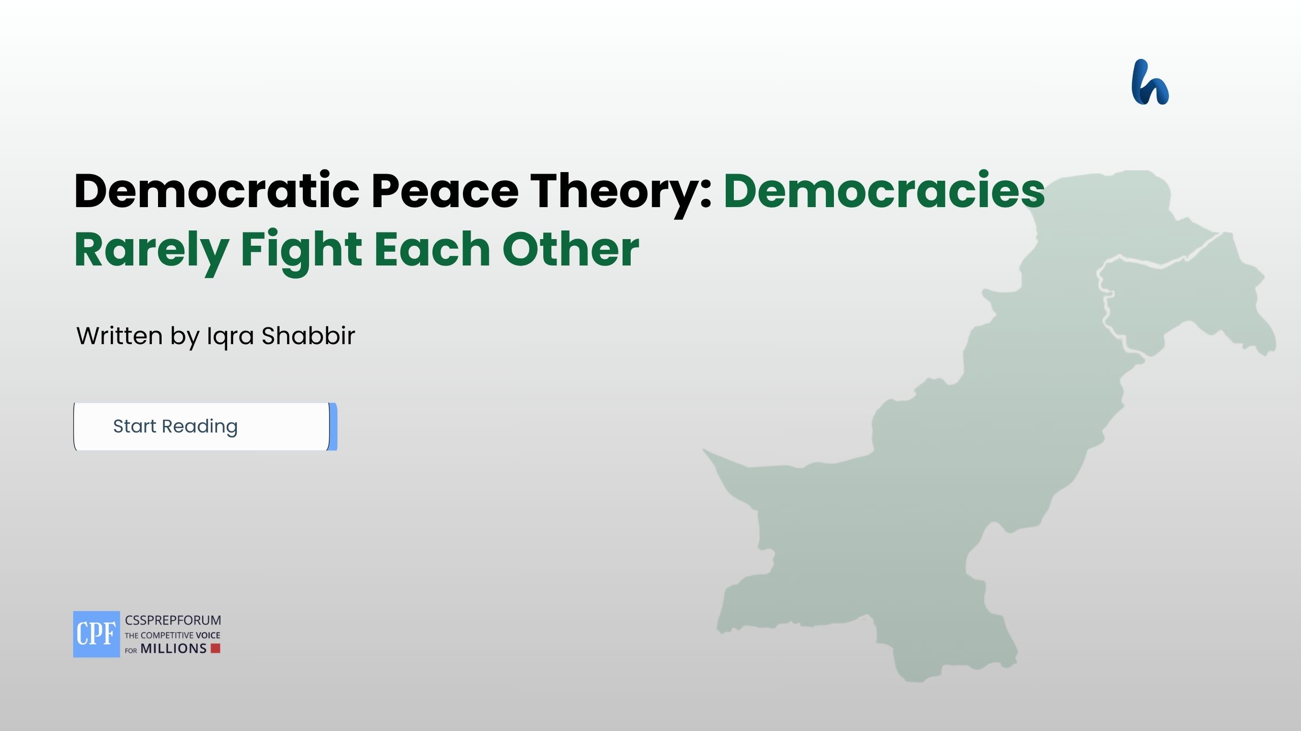 Democratic Peace Theory: Democracies Rarely Fight Each Other