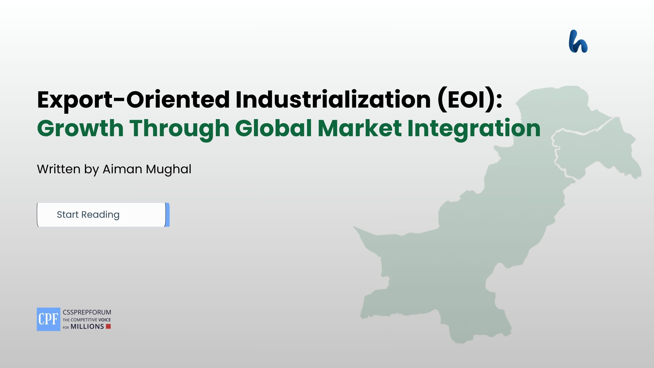 Export-Oriented Industrialization (EOI): Growth Through Global Market Integration