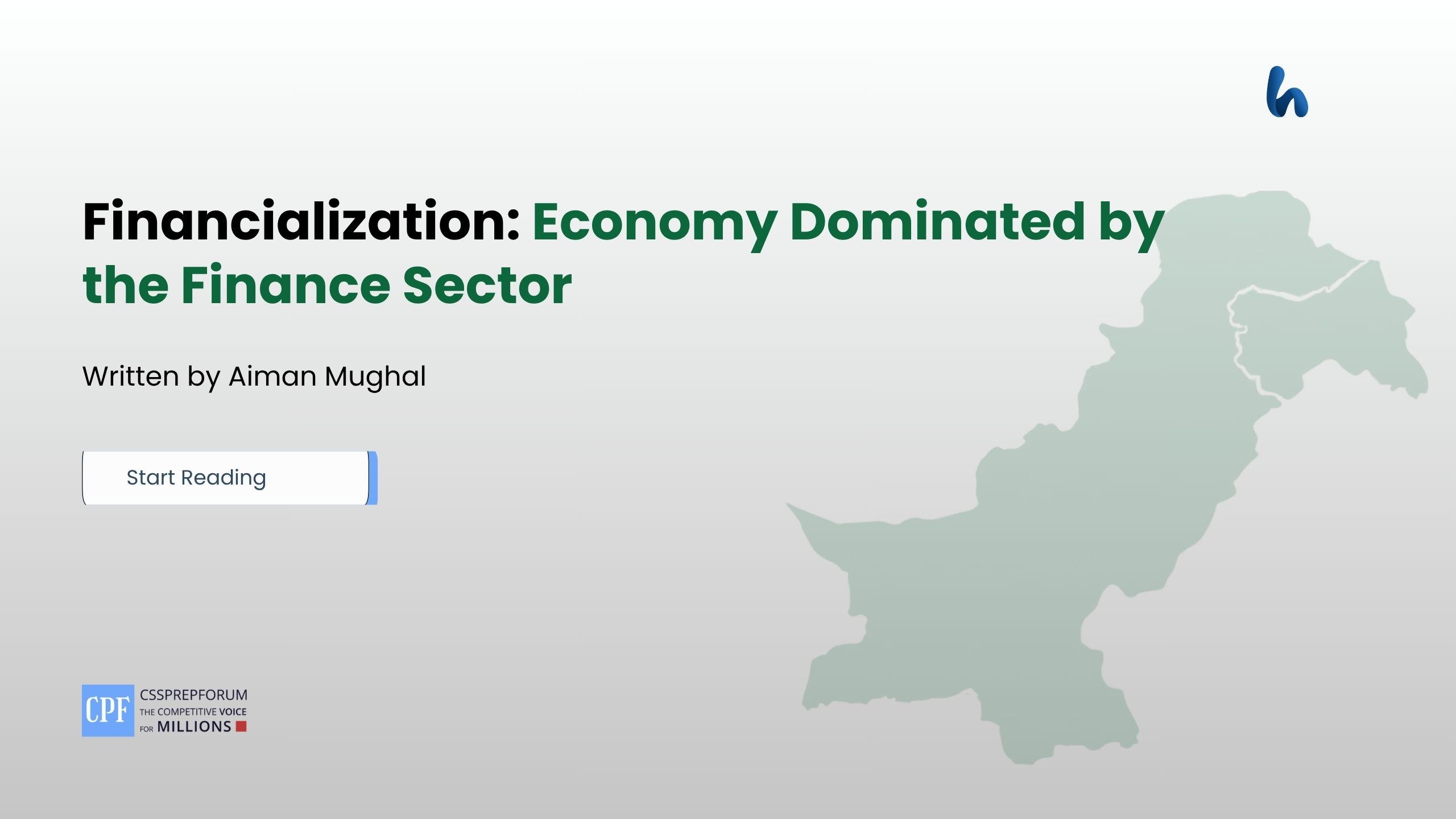 Financialization: Economy Dominated by the Finance Sector