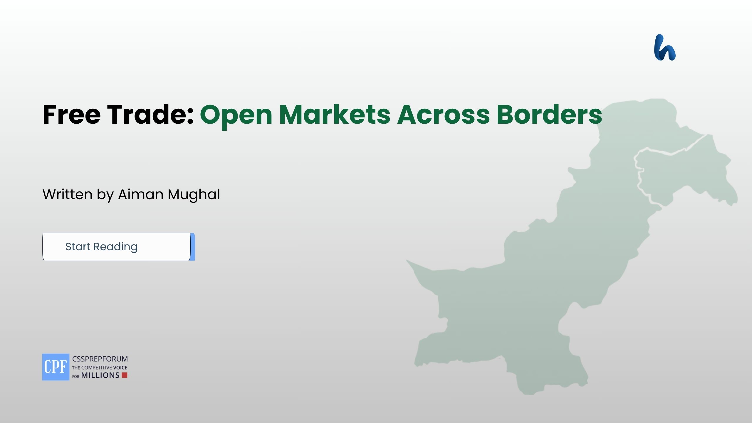 Free Trade: Open Markets Across Borders