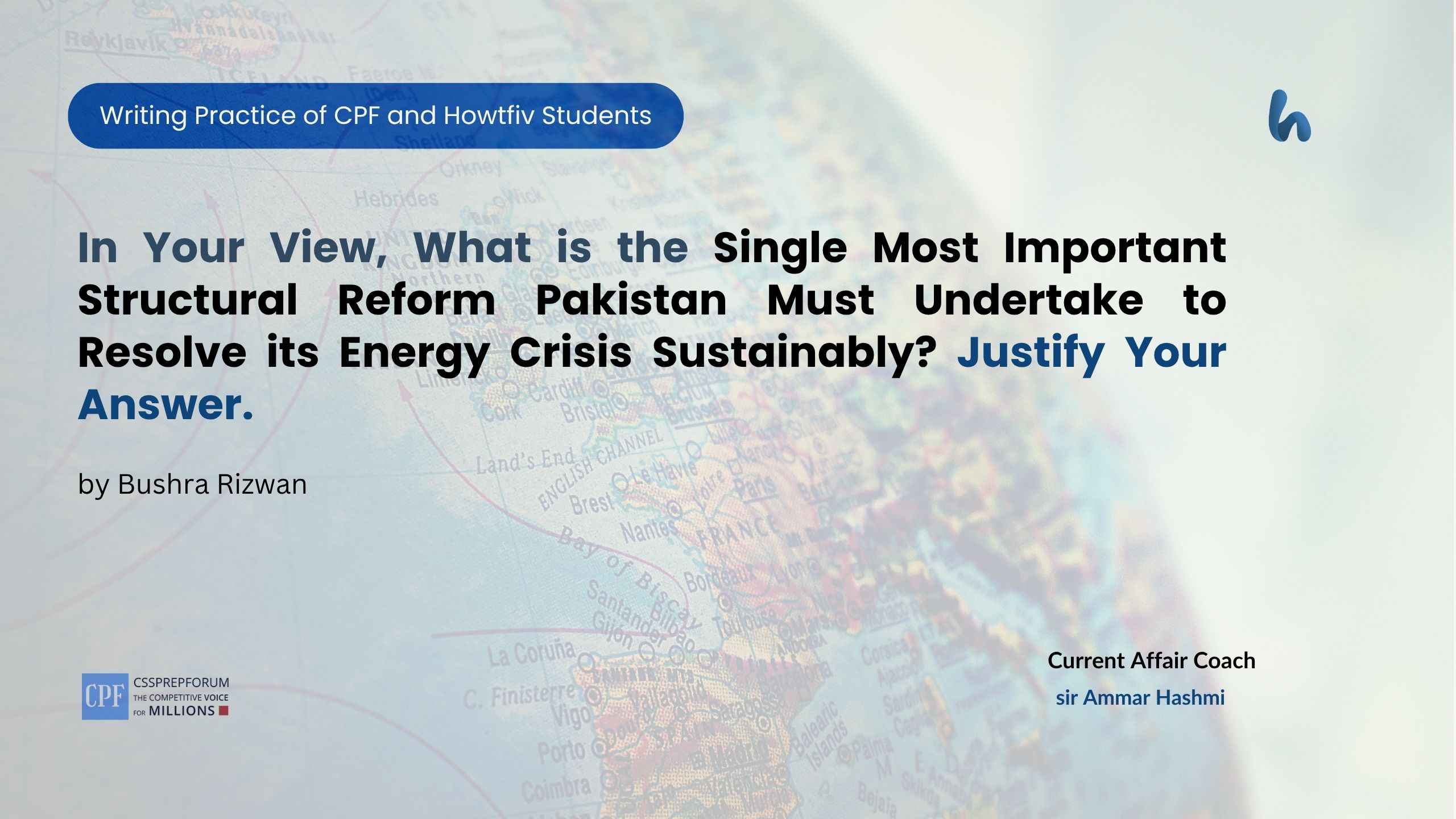 Single Most Important Structural Reform to Sustainably Resolve Pakistan's Energy Crisis