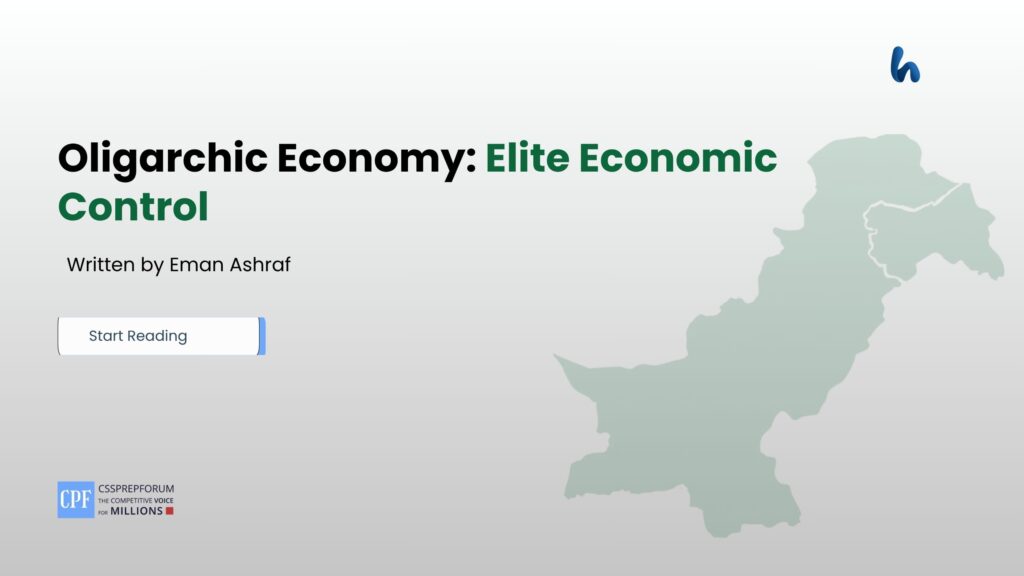 Oligarchic Economy: Elite Economic Control